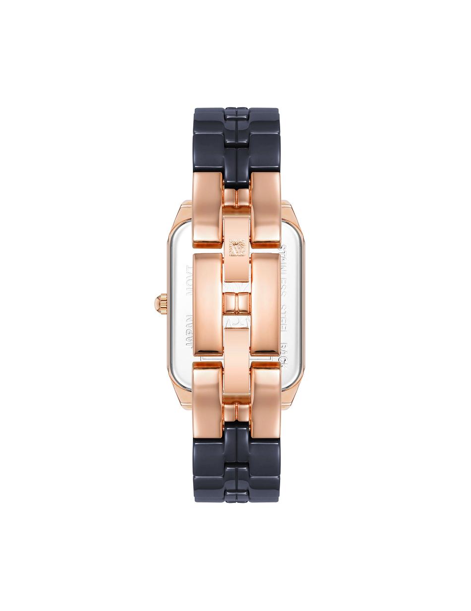 Céramique Anne Klein Octagonal Diamond Dial Watch   | MTJ-1140740